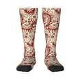 thumbnail image 1 of Fotbe Dragons1 Calcetas Divertidas Estampadas para Hombre y Mujer, Calcetas de Algodón hasta la Rodilla para Caminar, Correr, Enfermería y Embarazo, 1 of 6