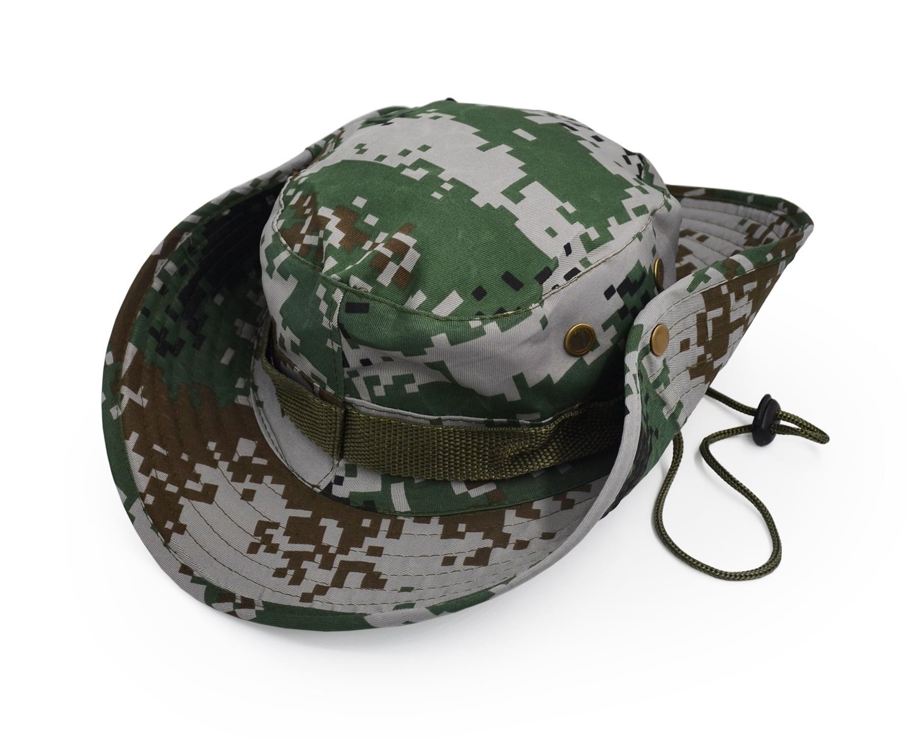Chapeau De Soleil UltraKey - Large Bord - Style Jungle - Pour Pêche, Camping, Randonnée - Réglable