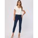 thumbnail image 4 of Blusa informal con fruncido para mujer, cuello cuadrado, volantes, manga acampanada, parte superior suelta blanco XL, 4 of 6