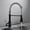 Style 2 Black Nickel, variant on Kitchen Sink Faucet for Bar Farmhouse Commercial, Spring Pull Out Kitchen Faucet, Brass Black and Nickel Pull Down Kitchen Sink Faucet, Luxury Hot & Cold Kitchen Mixer Tap