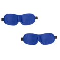 thumbnail image 2 of 3D Sleep Mask for Deep Sleep, Blue Lightproof Eye Cover for Men Women, Contoured Design Blocks Light for Daytime Napping Travel, Soft Comfortable Blindfold with Adjustable Band, 2 of 9