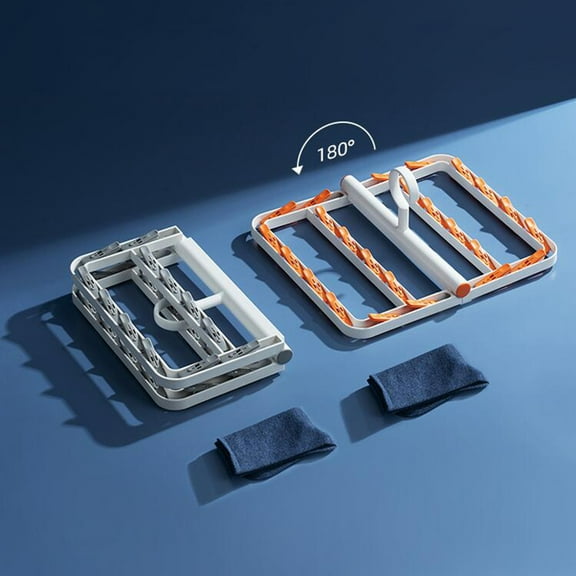 HEMOTON  Clothes Drying Racks Foldable Windproof Versatile Laundry Pin