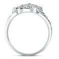thumbnail image 2 of Pompeii Mens Diamond American Eagle Ring 10K White Gold (G/H,I2-I3), 2 of 6