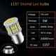 thumbnail image 2 of P21/5w 1157 Bay15d LED Bulbs 12V 24V, 54SMD Super Bright White 6000K, For brake lights, stop light, tail lights, etc. Not suitable for boats. (Pack of, 2 of 5