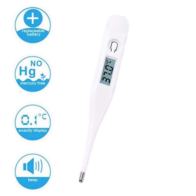 Oral LCD Digital Thermometer For Baby Kids And Adult