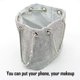 thumbnail image 3 of Moda mujer dama de honor dama chica novia noche embrague Bagsilver, 3 of 5
