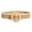 Khaki1, variant on Women's Fashion Braided Belt Raffia Rattan Boho Thick Square Casual Straw Round Weave Web Spring Summer Woven Travel Fabric Belt Multicolored Small-Medium