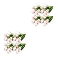 thumbnail image 2 of Moyic 4X flores artificiales Real Touch simulación 9 cabezas ramo falso boda tulipanes florero decorativo hogar ceremonia suministros Type6 NO6, 2 of 6