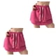 thumbnail image 4 of Pantalones cortos Minnieouse para damas Faldas Vestido Casual cordón Mini A-line Moda Verano color caramelo, 4 of 6