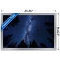 thumbnail image 3 of Milky Way At Night Wall Poster, 14.725" x 22.375", Framed, 3 of 5
