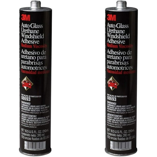 3M 08693 Auto Glass Urethane Windshield Adhesive Cartridge 10.5 fl