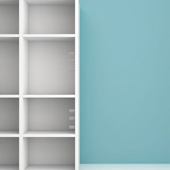 20Pcs Shelf Support Studs Pegs Pins Plugs 6Mm Pvc Cabinet Bracket Silver