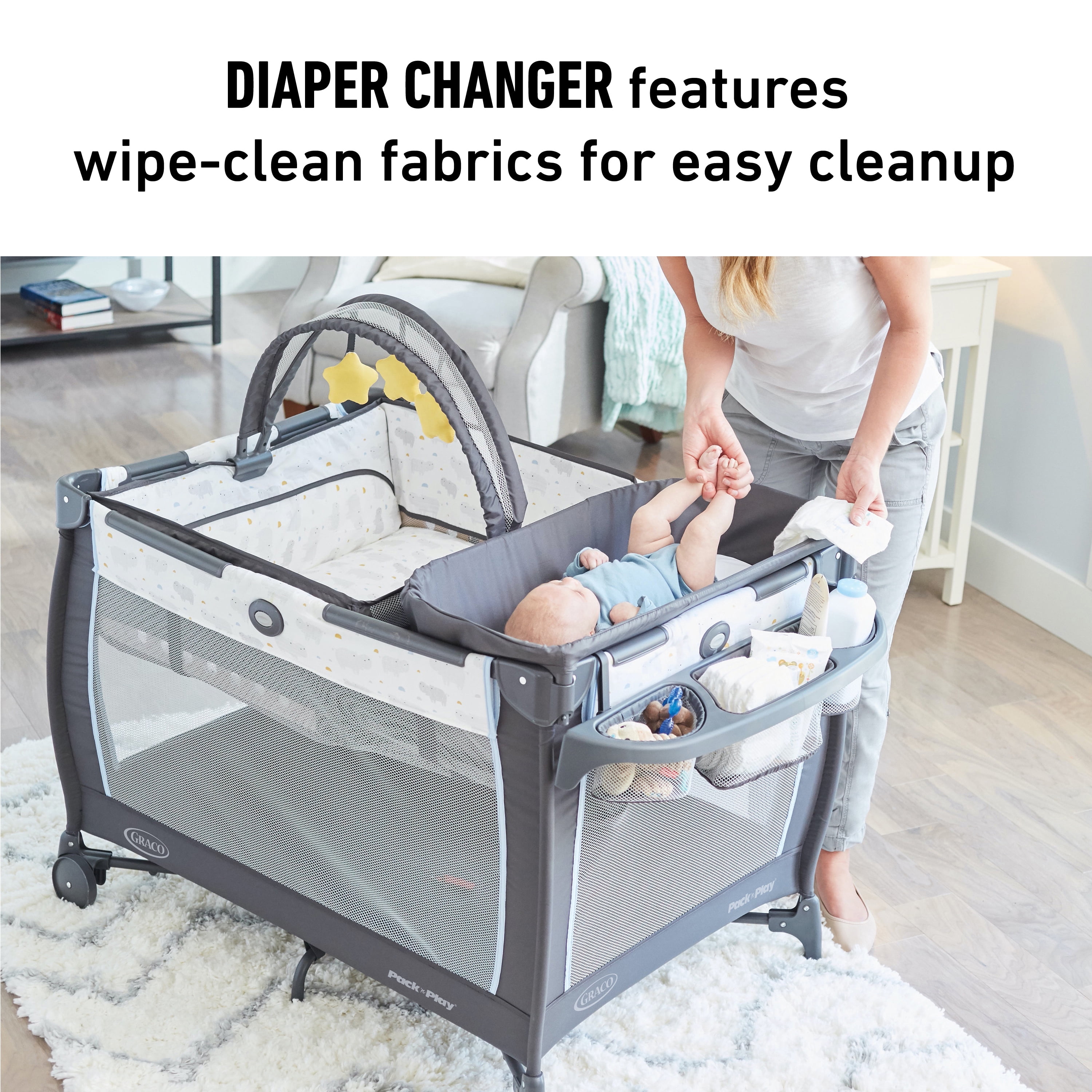 graco pack n play anywhere dreamer hattie fashion