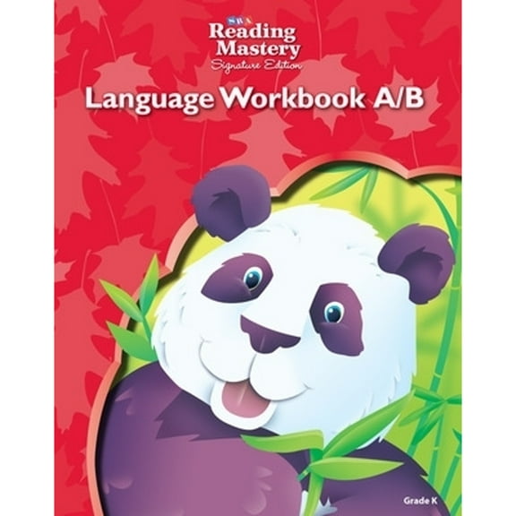 Pre-Owned Reading Mastery Language Arts Strand Grade K, Workbook A & B (Paperback) 0076122123 9780076122127