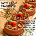 thumbnail image 6 of Hakan Athens Clay Bowl Set of 4, Terracotta 5.7-inch Bowls, 14.2 Oz Cooking Clay Bowls in Box, 6 of 6