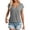 Grey, variant on Women's V Neck Short Sleeve Tee, Solid Color Casual Top, Relaxed Fit Summer Basic Shirt