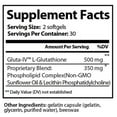 thumbnail image 2 of Advanced Bionetix Liposomal Glutathione Supplement Antioxidant Supplement w/ Gluta-IV™, Enhanced Absorption Over Powder Glutathione. 60Total Liposomal Softgels, 2 of 6