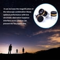 thumbnail image 4 of Youkk Telescope Eyepiece Astronomical Observation 62 Degrees 1.25 Inch Monocular Eyepiece Caps Set, 10mm, 4 of 7