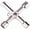 Hexagonal and Quadrilateral Holes, variant on 4 in 1 Wrench Key Faucet Key Water Utilities Key Alloy Plumber Key for Train Electrical Elevator Cabinet Valve (Square Hole)