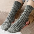 thumbnail image 3 of YooGuoGuo Pack of 5 Womens Wool Socks Winter Warm Thick Knit Soft Vintage Casual Crew Boot Socks Gifts, 3 of 6