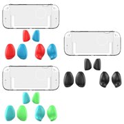 AOOOWER Protector Cover Scratchproof Clear Shell for NS2 Console Skin Sleeve Gamepad Housing with Replaceable Handle Grips