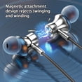 thumbnail image 6 of Neck-Hanging Bluetooth 5.3 Metal Headphones, Digital Display Earphones, In-Ear Sports Earphones, Noise Canceling Call Headphones, Long Battery Life Gaming Wireless Earphones, 6 of 8