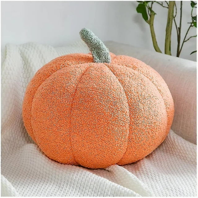 Plush Soft Pumpkin 3d Pillow Pumpkin Shaped Decoration Sofa ,home ,girls Bedroom Decor.pumpkin Plush Toy Gift Small-7.87in