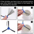 thumbnail image 4 of Roller Brush Side Brushes Filters For Coredy R3500s R550 R650 Robot, 4 of 5