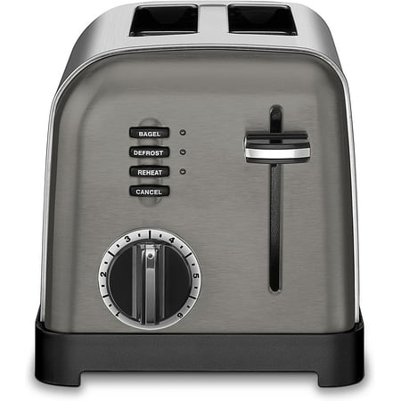 

Cuisinart Metal Classic Toaster 2-Slice Black Stainless
