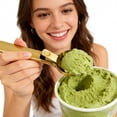 thumbnail image 4 of Ice Cream Scoop,Portable Stainless Steel Ice Cream Scoop with Trigger and Ergonomic Handle,Heavy-Duty and Reusable Icecream Scoop Spoons for DIY Ice Cream,Fruit,Cookie,Home Kitchen (Small), 4 of 4