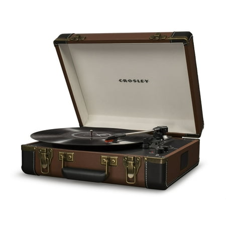 Crosley - Executive Hi-Res Bluetooth Portable Turntable - Brown
