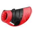 thumbnail image 4 of Spencer Warm Dog Winter Coat Reflective Dog Vest Apparel Waterproof Cold Weather Jacket for All Dogs, Size S-5XL, Red, 4 of 12