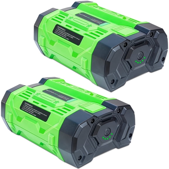 BOTKK 2.5Ah Replacement for EGO 56V Lithium Battery BA2800T BA2800 2500mah with Fuel Gauge, Compatible with Ego Power Tools (2 pack)