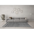 thumbnail image 3 of Ahgly Company Indoor Rectangle Abstract Gray Modern Area Rugs, 2' x 4', 3 of 4