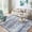 Blue, variant on Washable Runner Rug 2x6 Runner Vintage Rug Non Slip Kitchen Rugs Floral Oriental Low Pile Entryway Rug Soft Bathroom Rugs Stain Resistant Carpet for Bedroom Hallway Laundry 2'x6' Black