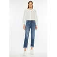 thumbnail image 4 of Kancan - Pamela Mid-Rise Slim Straight Jeans (27" Inseam) - KC20055D, 4 of 9