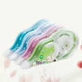thumbnail image 4 of Shisuyan 4 Pcs Double Sided Adhesive Dots Stick Roller Correction Tapes Useful Tape Eraser Wipe Out Tape Correction Tape Eraser - 7.4x3.5cm (Random Color), 4 of 8