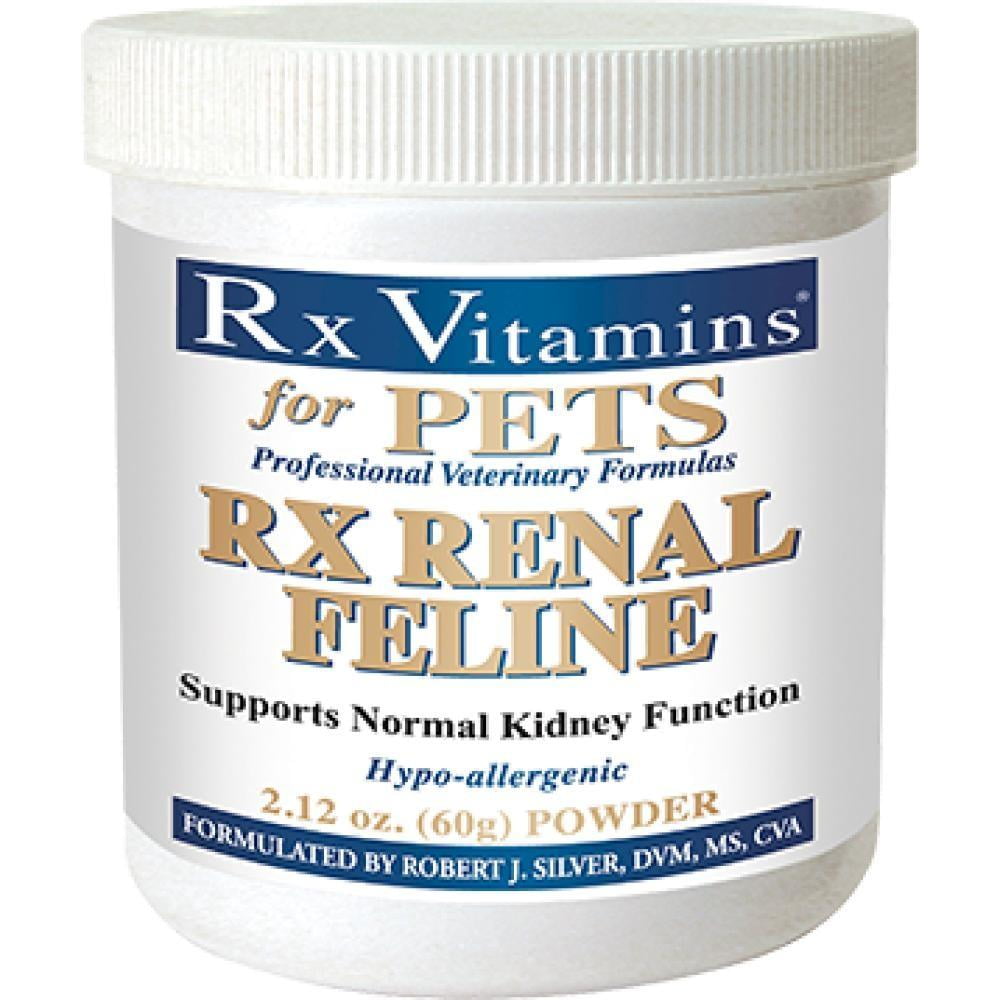 Rx Vitamins for Pets Rx Renal Feline Powder 2.12 oz Kidney Support 8118