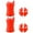 Rouge, variante sur Canne à Pêche Portable, Canne à Pêche Portable Boule Fixe Caoutchouc Souple Flexible Résistant à l'Usure Clip de Fixation pour Bateaux Fournitures de Pêche (2 Pcs) Bateaux pour Pêche