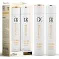 thumbnail image 4 of Global Keratin GK Hair Moisturizing Shampoo & Conditioner 300ml - Balancing Shampoo and Conditioner Set for All Hair Types (10.1 fl. oz each), 4 of 8