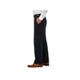 thumbnail image 2 of Haggar Men's Cool 18® Pro Solid Flat Front Pant Classic Fit HC00235, 2 of 10