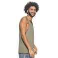 thumbnail image 3 of Expert Brand USA-Made Men's MoCA Cotton Blend Sleeveless Muscle Shirt, Olive, XL, 3 of 6