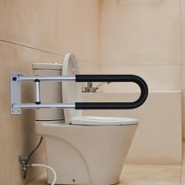TFCFL Folding Handicap Grab Bars Rails Toilet Handrails Bathroom Support Safety Rail