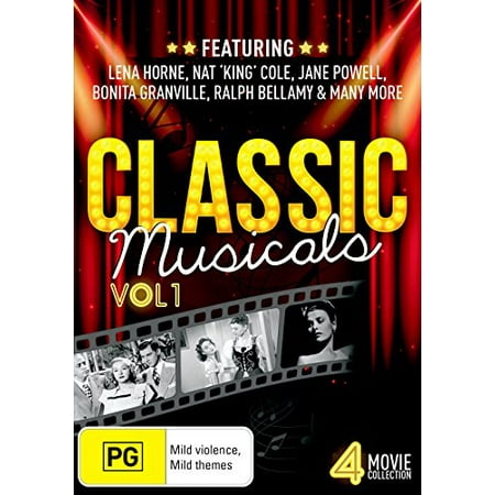 Classic Musicals : Vol 1 ( Delightfully Dangerous / All-American Co-Ed / The Duke is Tops / Breakfast in Hollywood ) [ NON-USA FORMAT, PAL, Reg.4 Import - Australia