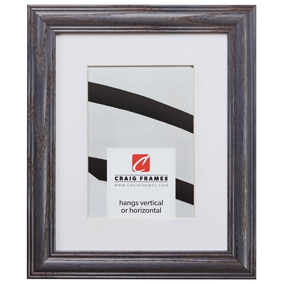 Craig Frames Wiltshire 440, 20x20 inch Blue Picture Frame Matted for a 16x16 Photo