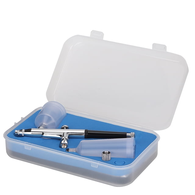 Kit de aerógrafo de alimentación por gravedad de doble acción de 0,3 mm para pintura de artista de decoración de pasteles