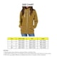 thumbnail image 4 of Sudadera con cremallera y cordón para mujer, chaqueta de manga larga con cuello levantado, prendas de vestir con bolsillo para el trabajo, jengibre XXL, 4 of 4