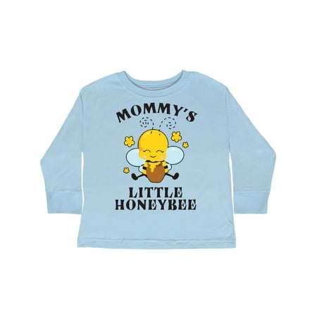 

Inktastic Cute Bee Mommy s Little Honeybee with Stars Gift Toddler Boy or Toddler Girl Long Sleeve T-Shirt