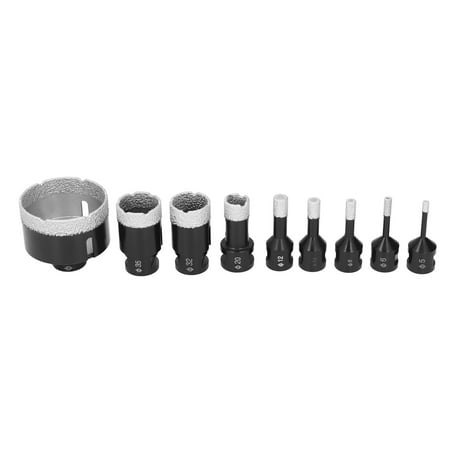 

Hole Saw Brazed Bits Large Torsion Female Thread 5 6 8 10 12 20 32 35 68mm Neat Opening For Glass For Marble