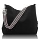 thumbnail image 1 of Bolso Prite Corduroy para mujer con cremallera negro, 1 of 7